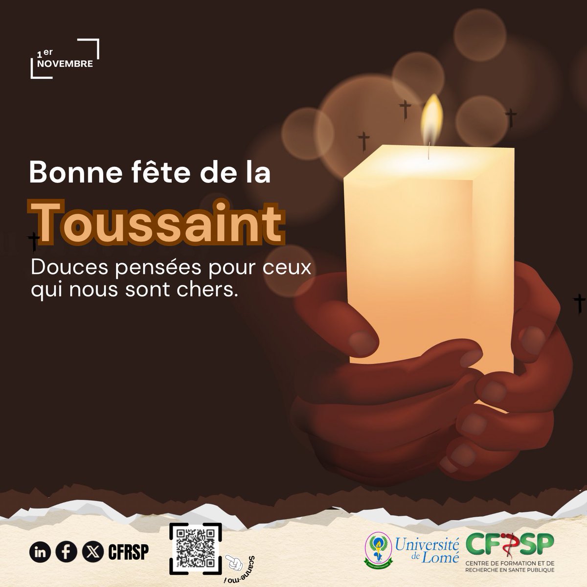 En ce 1er Novembre 2025, rendons tous hommage à nos êtres chers qui ne sont plus parmis nous. 🕊️ 

Bonne fête de la TOUSSAINT !

#Toussaint #Souvenirs #Paix