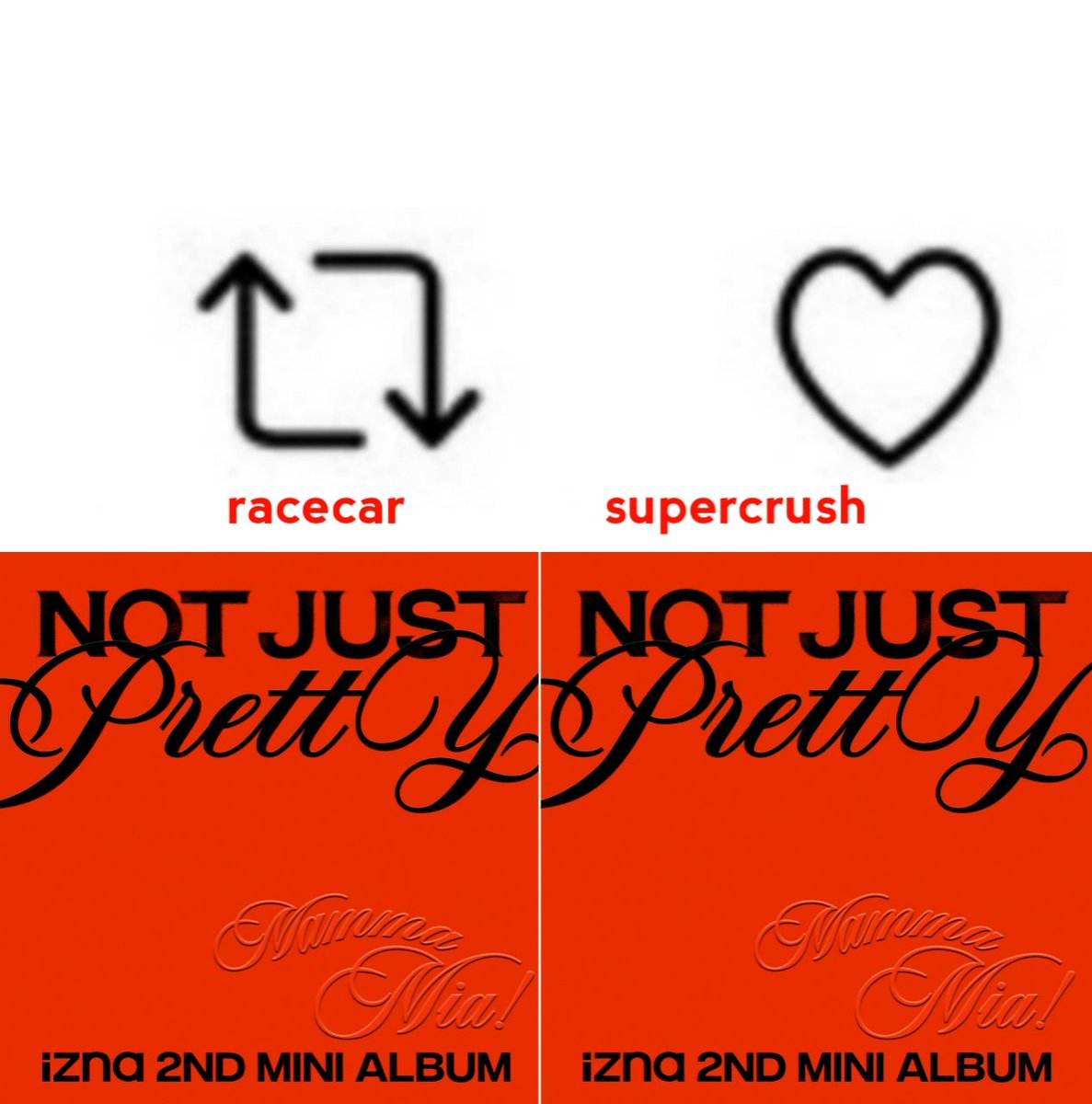 iznatically's tweet photo. racecar or supercrush?

#izna #2025MAMAVOTE https://t.co/m8eSqv4IqX