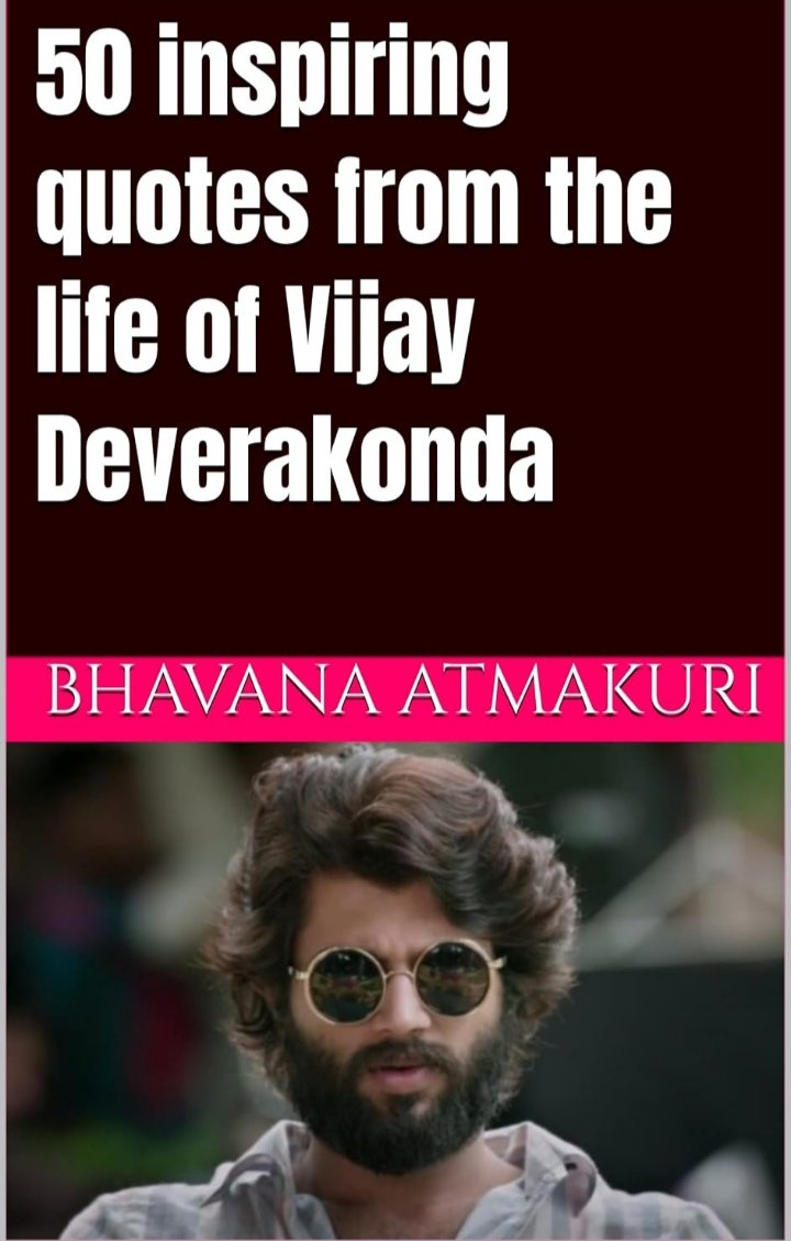 Bhavana09993406's tweet photo. On the Occasion of #NationalAuthorsDay, here are the entertaining and #lifechangingbooks 📚 written by me to impact your lives as a passionate and purpose driven #author
https://t.co/vLJ66LxuVs
#book #AuthorsDay #VijayDeverakonda #Inspiringquotes #BhavanaAtmakuri #Motivation https://t.co/fhTEIKKace