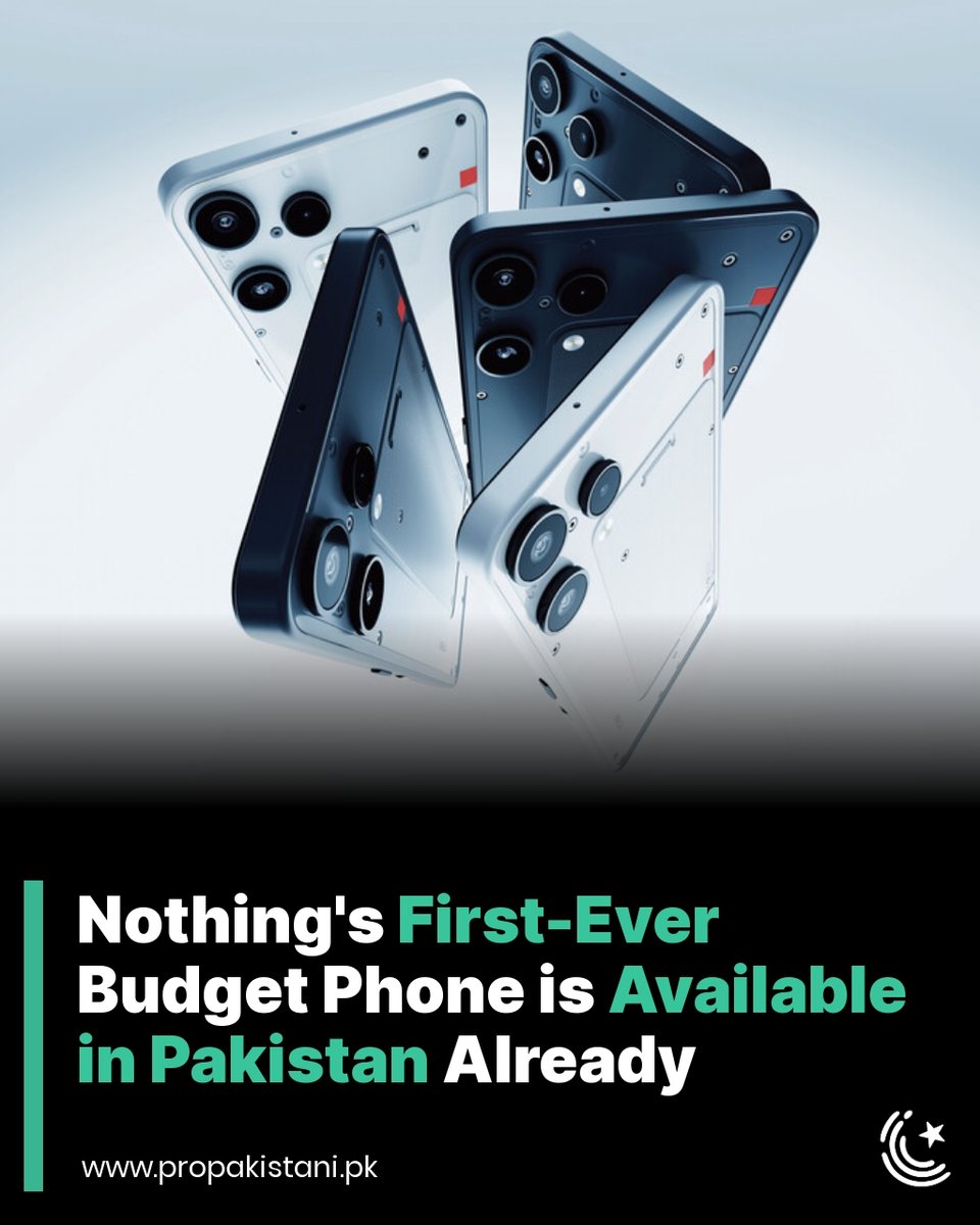 ProPakistaniPK's tweet photo. Pakistan only has the 8GB/256GB variant, but you get to choose between both black and white color options.
Read More: https://t.co/JMoePZnRV6
#Nothing #NothingPhone3aLite #PriceinPakistan https://t.co/UE2z7CVO6m