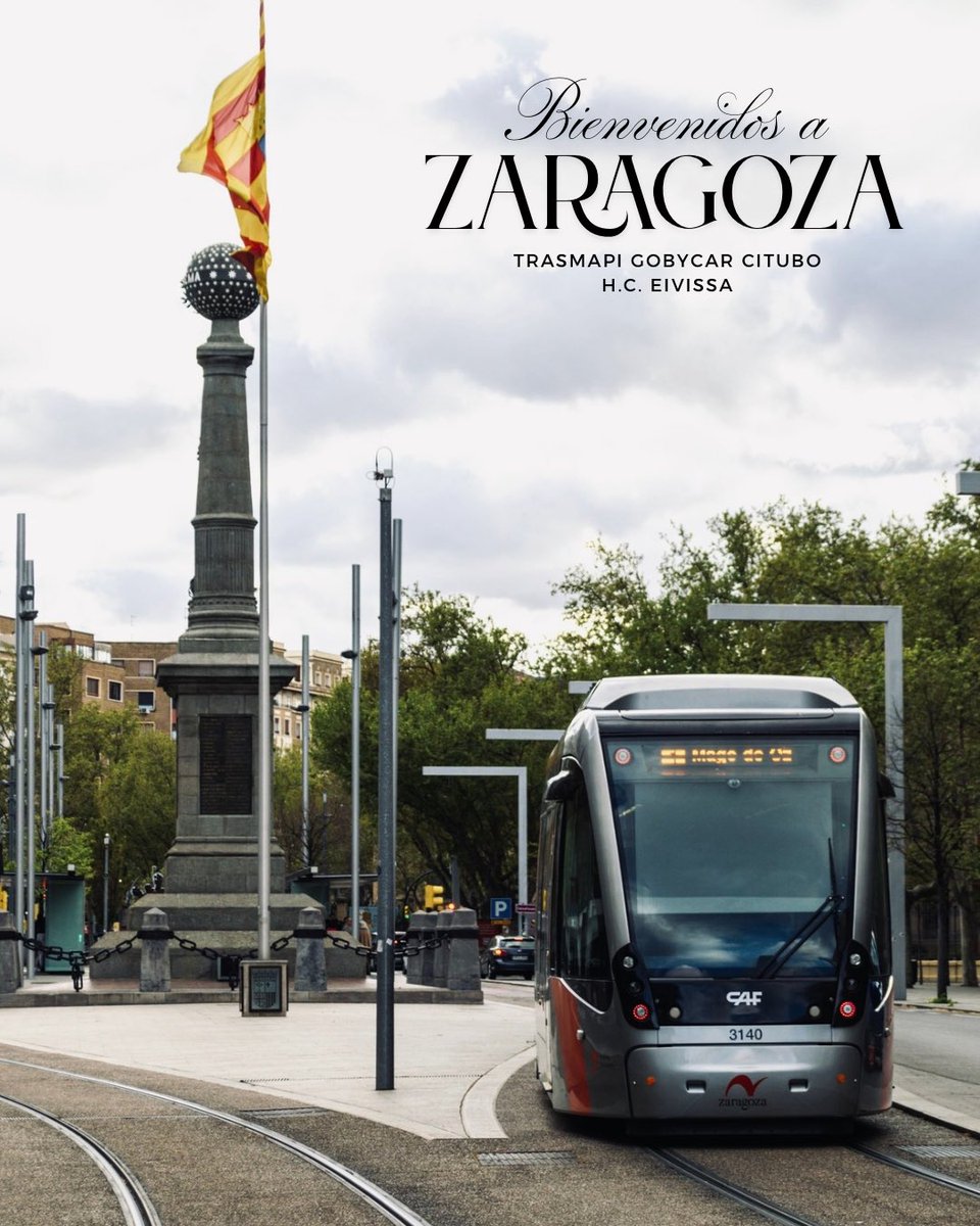 🔵 Bienvenidos a #Zaragoza, <a href="/HCEivissa/">HCEivissa</a>