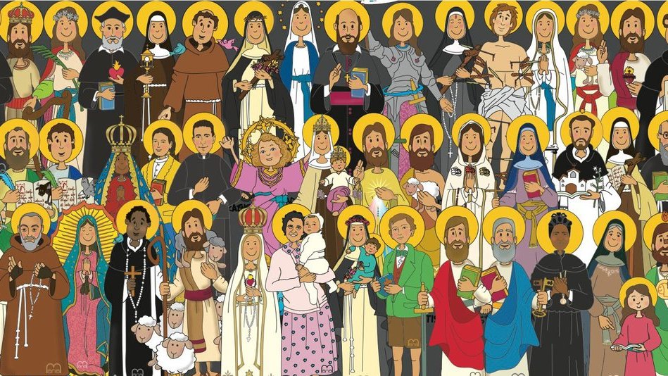 JLPRojo's tweet photo. Hoy es un día de alegría y de esperanza, pues celebramos la victoria de Jesucristo sobre la muerte y el pecado en tantos hermanos nuestros que han acogido el amor de Dios, la Vida nueva anunciada en las bienaventuranzas.

#TodoslosSantos
#Santidad #Luz #Vida https://t.co/zgkXimvLf8