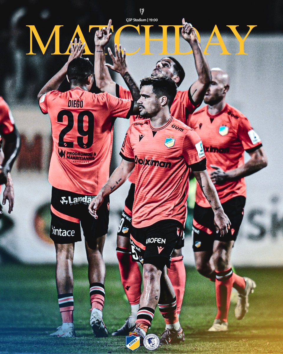 ℳ𝒜𝒯𝒞ℋ𝒟𝒜𝒴🔵🟡
🆚 Εθνικός Άχνας
🏆 𝐂𝐲𝐩𝐫𝐮𝐬 𝐋𝐞𝐚𝐠𝐮𝐞 𝐛𝐲 𝐒𝐭𝐨𝐢𝐱𝐢𝐦𝐚𝐧
🏟️ Στάδιο ΓΣΠ
📍 Λευκωσία
⏰ 𝟣𝟫:𝟢𝟢
📺 𝐂𝐚𝐛𝐥𝐞𝐧𝐞𝐭 𝐒𝐩𝐨𝐫𝐭𝐬 𝟏ʰᵈ
#️⃣ 9η Αγωνιστική 

#monoapoel1926