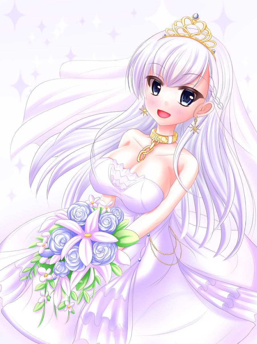 はすみ葵(<a href="/hasumi__aoi/">はすみ葵</a>)さまに、アズールレーン ベルファストを描いて頂きました🖌️⸜(⁎˃ᴗ˂⁎)⸝🎨
華やかでふんわりした、お優しい表情がすごく素敵です✨(〃∇〃人)✨💙
素敵なイラストに仕上げて下さり本当にありがとうございました😙🍀
#Skeb #ベルファスト