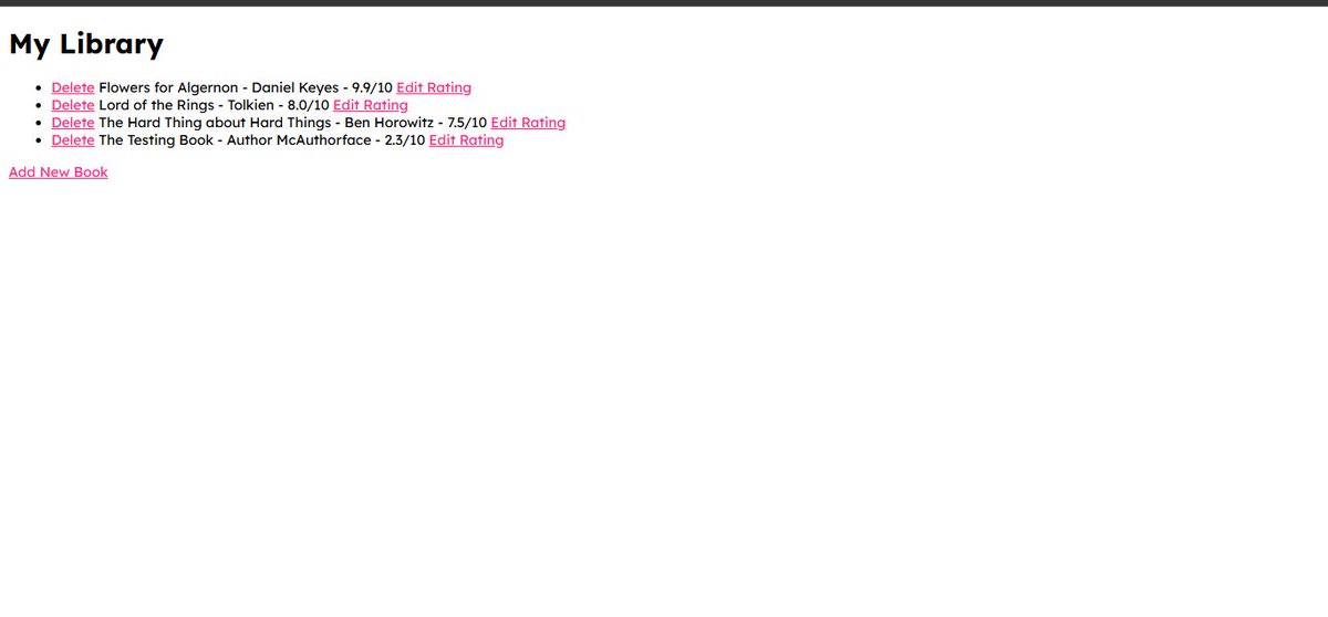 chiragdhawan07's tweet image. Day 63 of #100DaysOfCode 
Project: Book Library Web App📚

Today’s wins:
• Built a Flask app to manage books with CRUD features
• Integrated SQLite for data storage
• Added edit &amp;amp; delete functionality through clean routes

Code in Day63_BookLibrary📂  
github.com/chiragdhawan07…