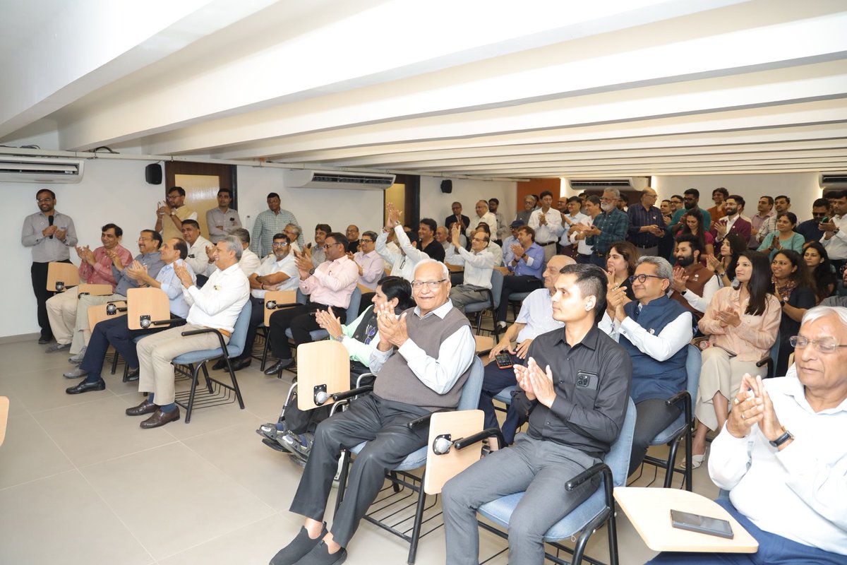 GCCI Office Bearers Wing, Administrative Wing, Training Center, and Library were inaugurated by the Chief Guest, Shri Ajaybhai Patel, Immediate Past President, GCCI. The ceremony was graced by Shri Sandeep Engineer, President, GCCI, along with other Office Bearers, Executive
