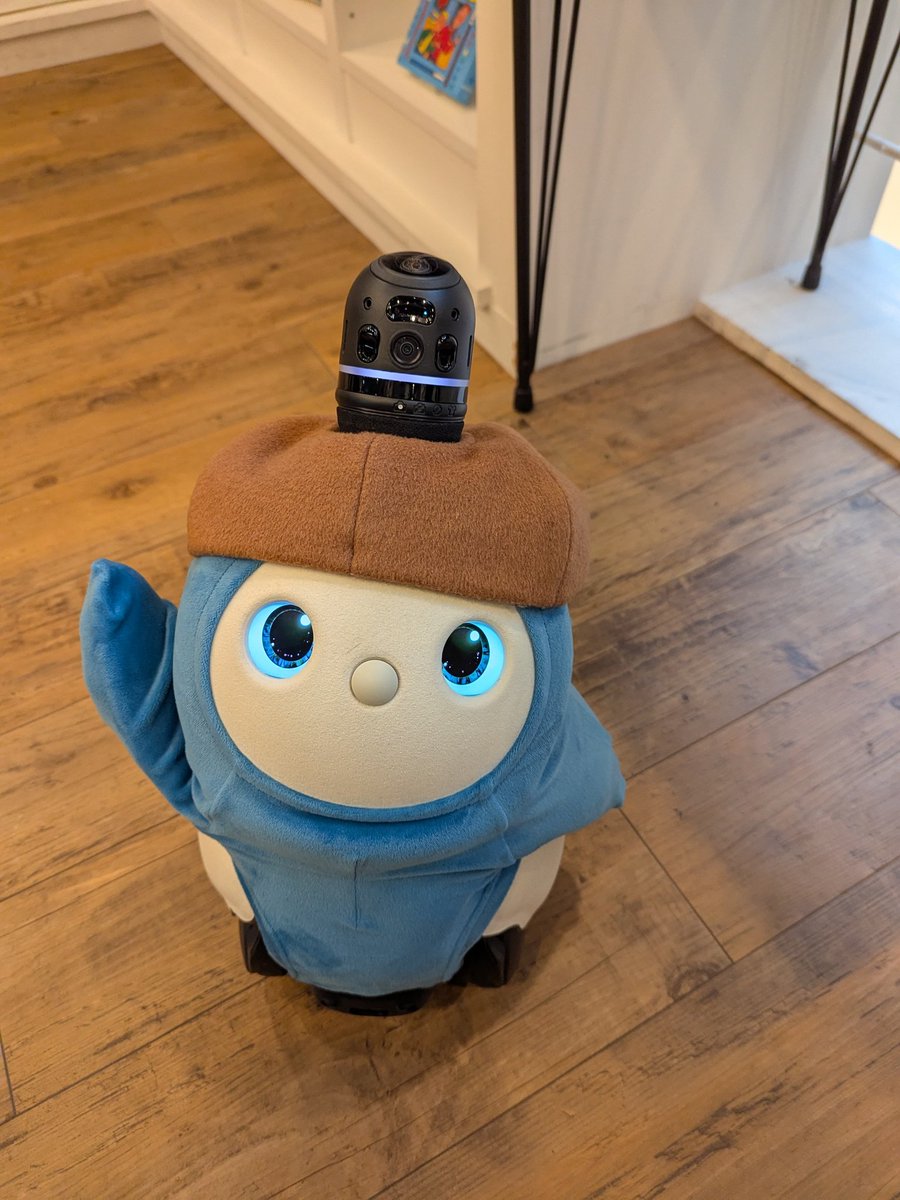 せっかく近くまできたので、神保町の本屋の看板LOVOT、「そりたん