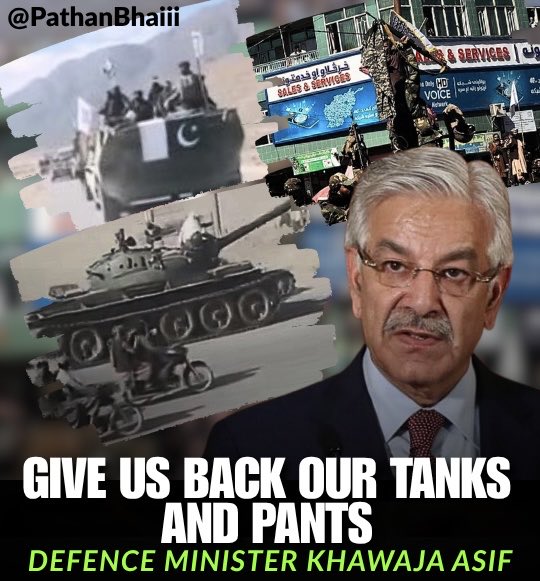 DefeatInPunjab's tweet image. Pakistan’s Defense Minister Khawaja Asif has formally requested the Afghan delegation in #Qatar to return the #Pakistani Al-Khalid tanks that were taken by #Afghanforces, along with other military vehicles of #USA.&quot; #Afghanistan #AfghanistanPakistanWar #AfghanistanAndPakistan