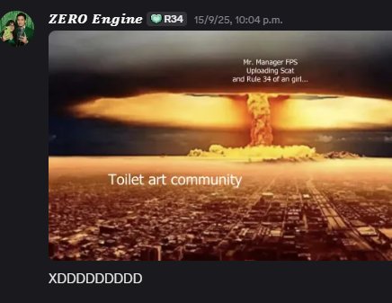 Today I am reporting <a href="/ManiacEngineME/">Maniac Engine ME 🔞 (Special Christmas Coming)</a> (formerly called ManagerFPS )for the SECOND TIME

For continuing to draw pornographic content of a 16-year-old girl and for their controversial behavior, which you are about to see