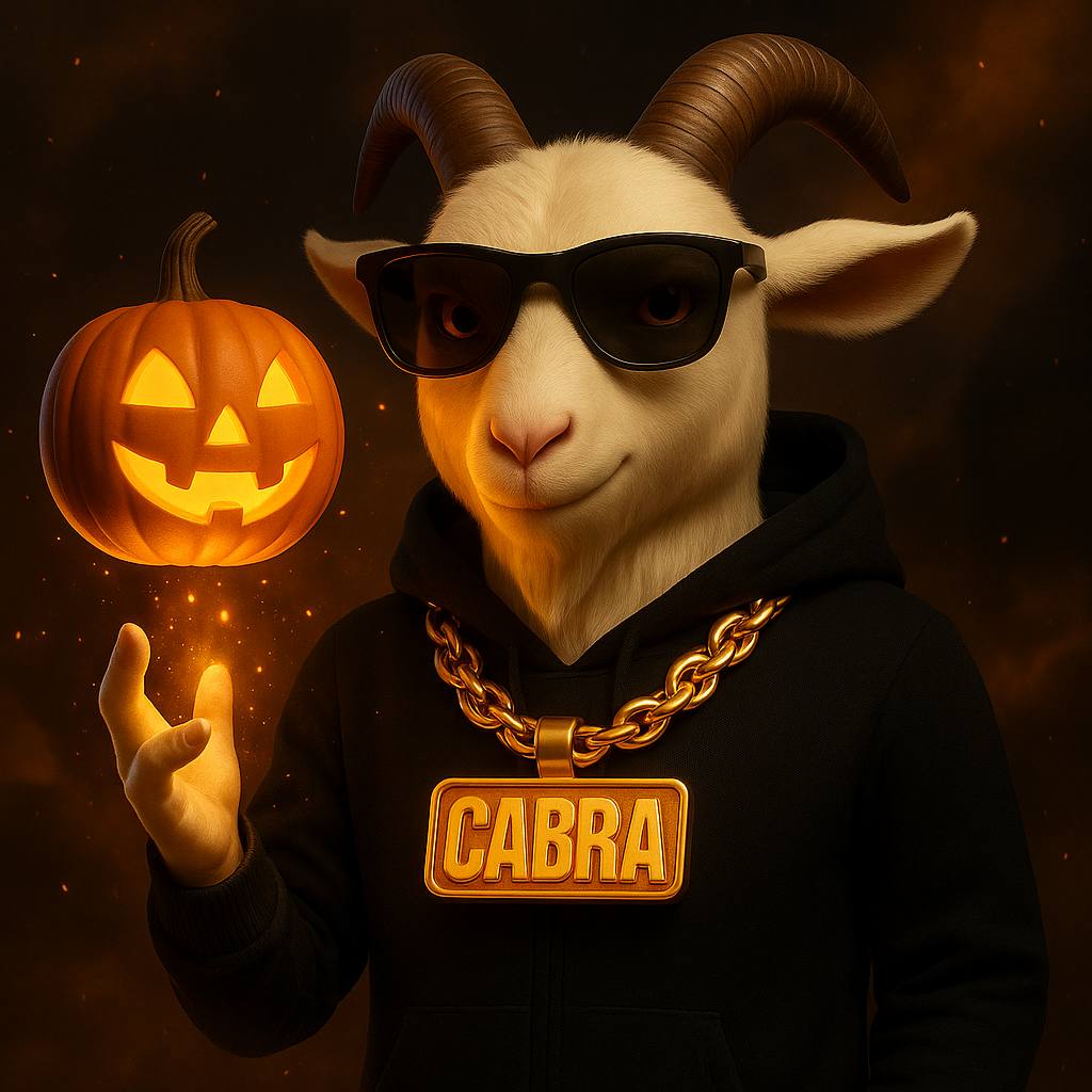 dorado87152's tweet image. This is Cabraween!!!

Don’t follow the herd, be the $CABRA

#CabraCoin #GenesysNetwork #memecoin #Halloween2025 #SpookySeason #TrickOrTreat