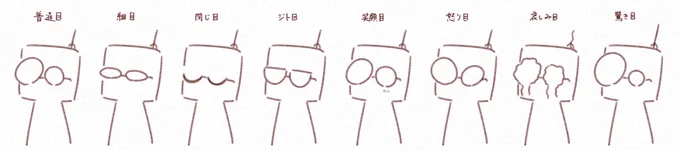 表情差分です! 