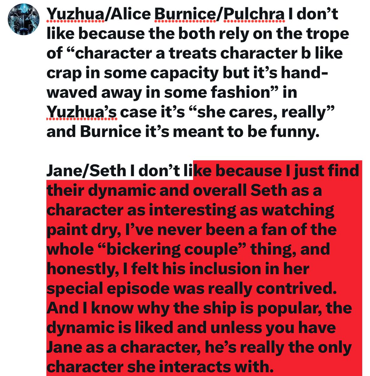 Just to clear the whole Wise/Astra/Evelyn thing, it’s meant to be more of Wise/Evelyn and Astra, or Wise/Astra and Evelyn, just off the vibe of how jealous/possessive Astra can be, I could see her insisting on either being involved or inviting Evelyn to share him.