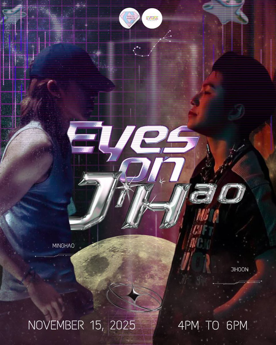 cvt_caratsph's tweet photo. Join us for a cosmic fan gathering filled with fun, games, and moments that will have your eyes locked on JIHAO. 💜

📅 November 15, 2025
🕓 4PM – 6PM
📍 Evoke Coffee Chapter (Third Molino Cafe) 

Register Here: https://t.co/KREnf3uwIU (link in bio) 

#CaviteCaratsPH #EyesOnJIHAO https://t.co/M8wuoN5cZX