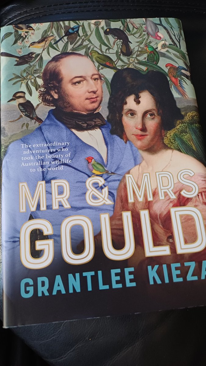 AndrewWalladge's tweet photo. Mr &amp; Mrs Gould by @Grantlee_Kieza is an extraordinary tome that any self-respecting Australian who has a gram of environmental conscience should read. Those who don't, must! https://t.co/NJjMsaYlLX