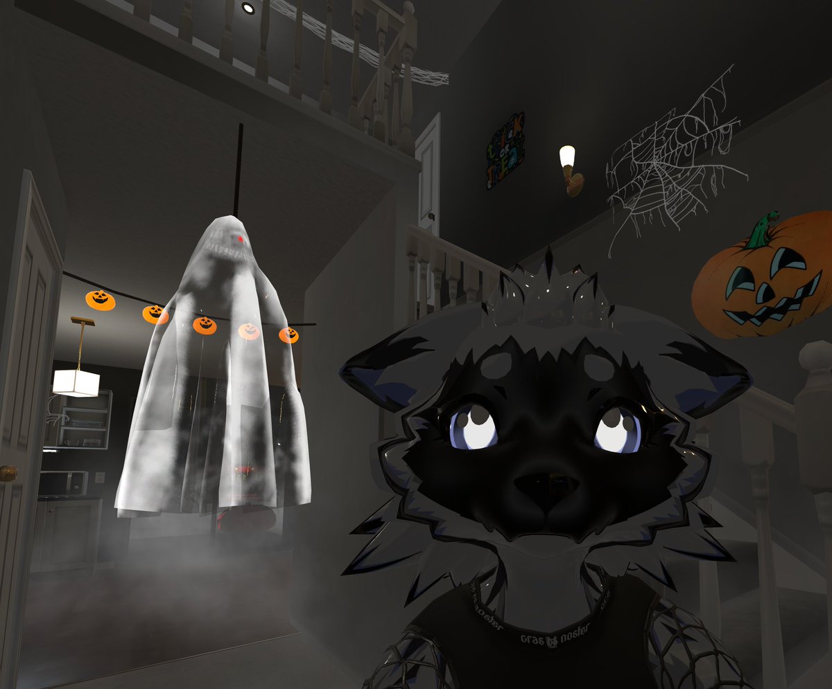 BlueMhm's tweet image. Happy late WEEN :)
#vrchat #Halloween #Halloween2025 #novabeast
