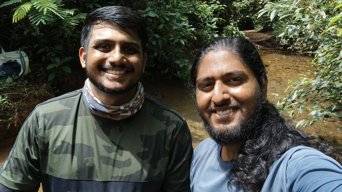 Mack_santo's tweet image. From a field trip with @That_Counsellor a few days ago. 
#westernghats #freshwater #fieldwork #fishing