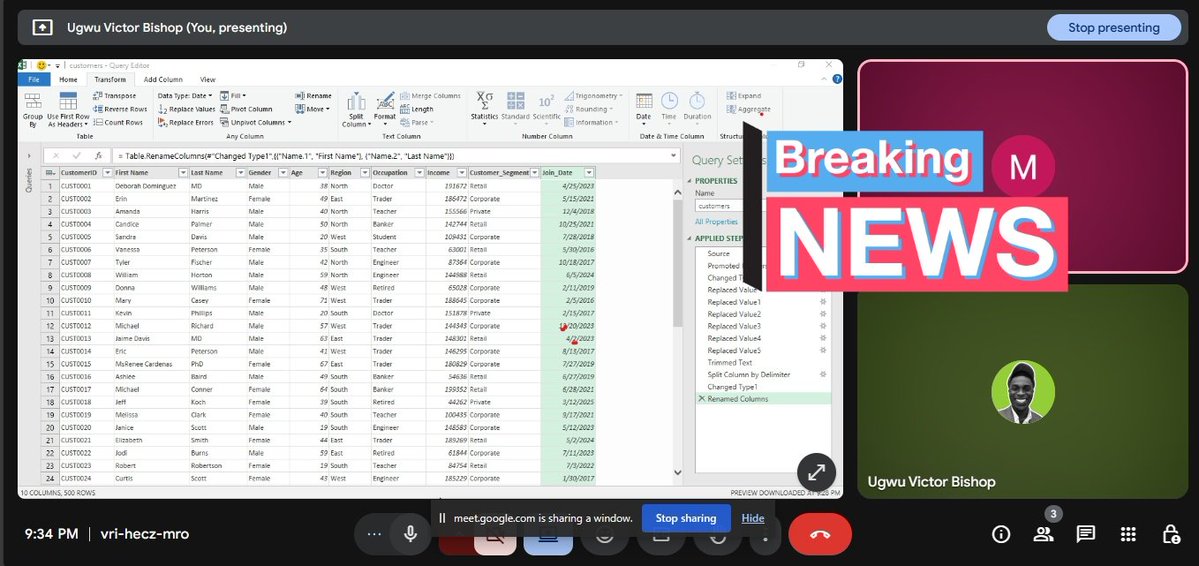 _VictorCUgwu's tweet image. Can You See My Screen 101!
Sometime last month, I started showing my thought process to some persons and the attached snapshots are from yesterday's night session.
This covers how I think as a data analyst and visualization designer, if you're interested DM me.
Happy New Month
