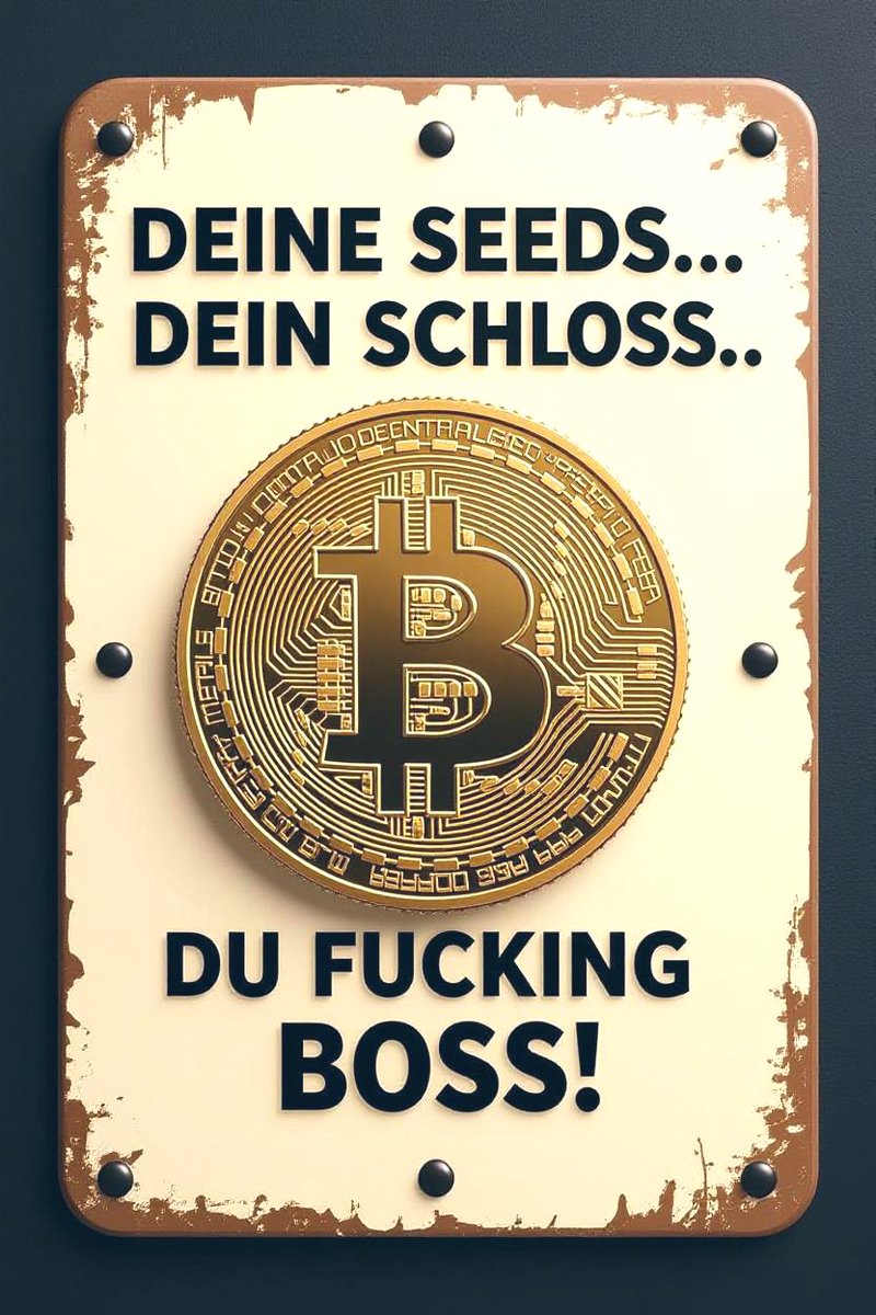 WENN eine Bitcoin-Wallet nicht selbst verwaltet wird, handelt es sich nicht um eine Wallet.

ES IST EIN KONTO.🚨