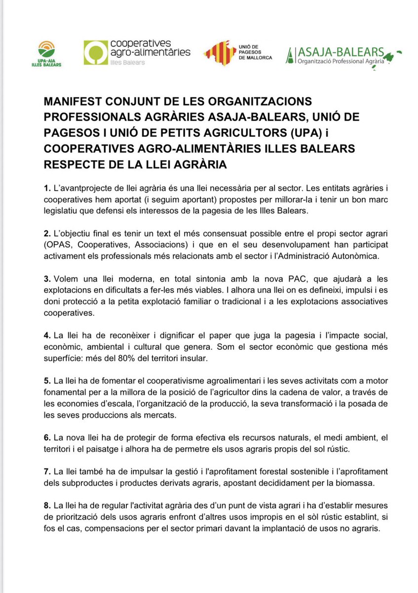 Asaja Balears tweet media