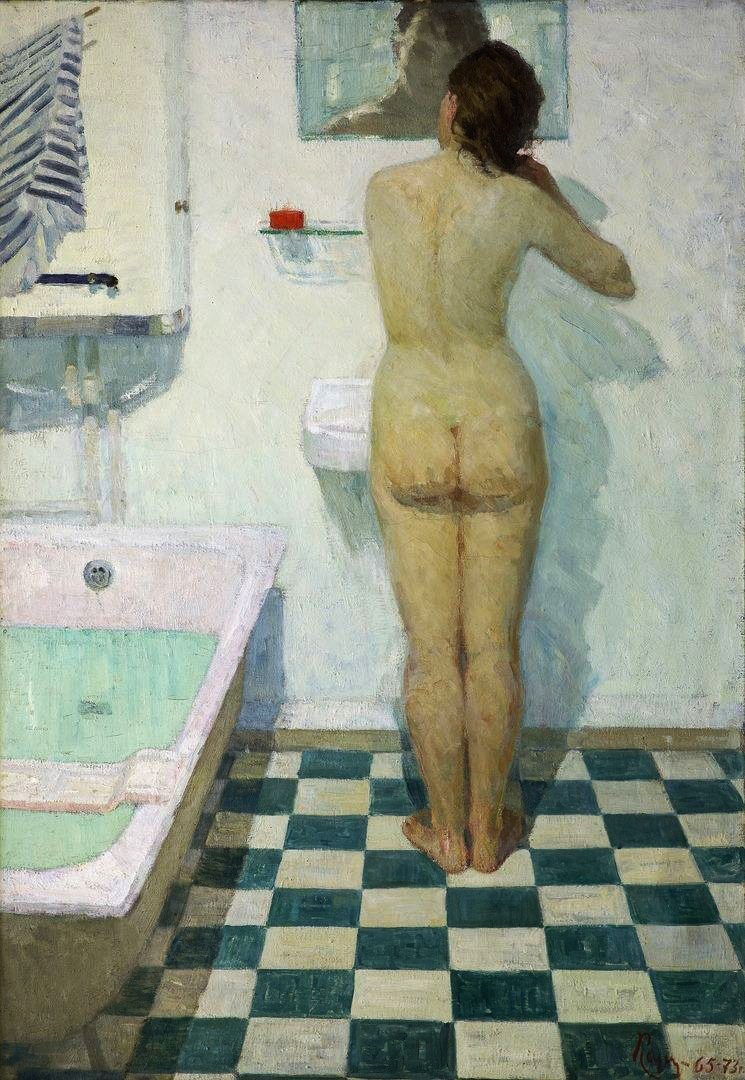 "In a New House" 1973
Koryun Kazanchan (1920 - 1991)