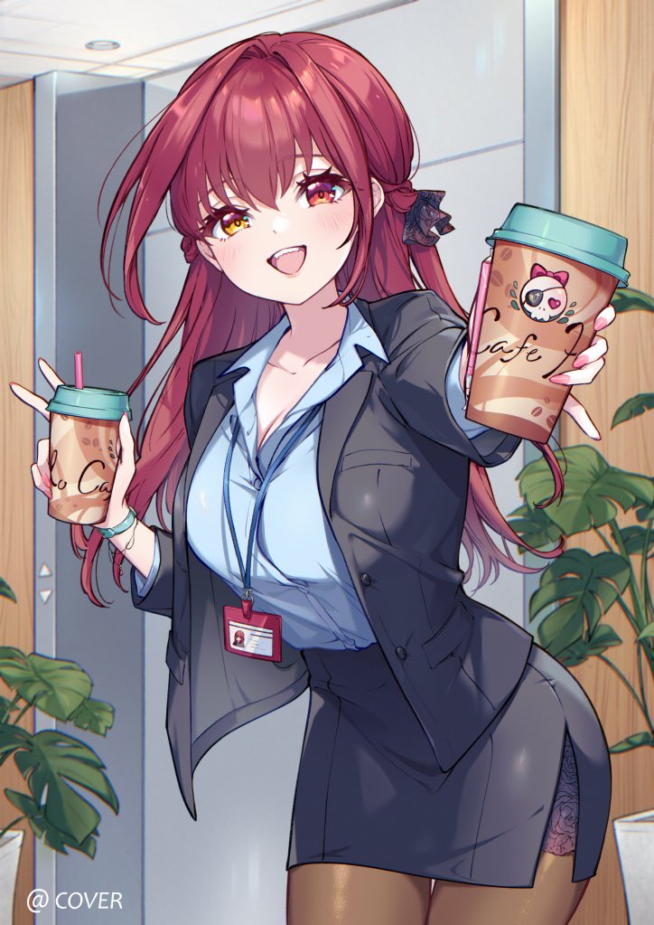 ホロライブ「ホロ活 for Business」にて、宝鐘マリンさんのイラストを担当させていただきました。よろしくお願いいたします🏴‍☠️