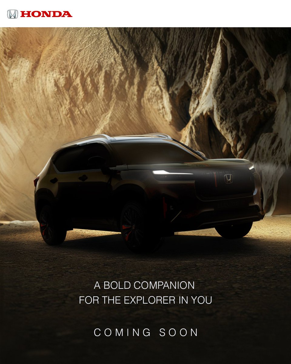 HondaCarIndia's tweet image. Bold looks. Unstoppable spirit. Something exciting is about to drive your way soon. Stay tuned.
#HondaCarsIndia #HondaCars