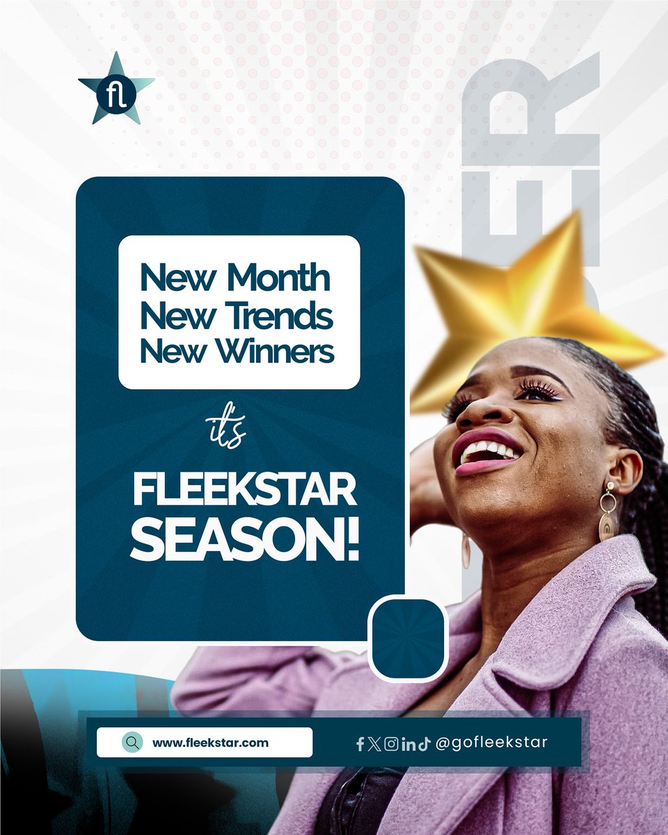 gofleekstar's tweet photo. Hello November! 
New month, new contests, new chances to shine.
Let’s make your brand go viral with Fleekstar, where feedback turns into fame and fans become promoters! 
#Fleekstar #HappyNewMonth #BrandGrowth https://t.co/3r7IGAjgQq