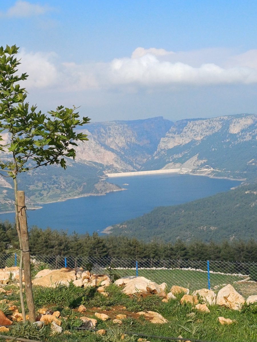 Bu da #Mersin Bizim yayladan Pamukluk barajının görüntüsü.