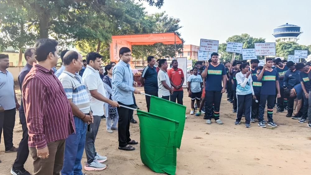 dsoganjam123's tweet photo. Organization of Run for Unity programme on 31.10.2025 at Chatrapur Stadium, Ganjam https://t.co/NOD0O4qmLi