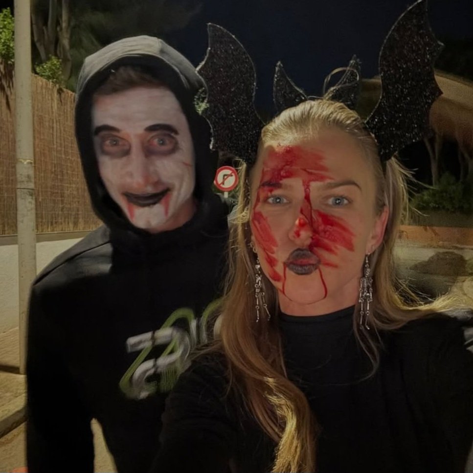 Anna i Robert Lewandowscy gotowi na Halloween 🎃