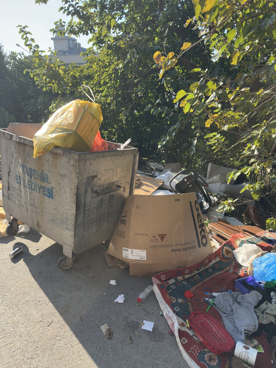 Her ay mutlaka bina olarak Ataşehir belediyesine talepte bulunuyoruz. 

Mahallede böcekler, fareler cirit atıyor, her gece koku büyüyor. Bu mahalle Ataşehir’in okullar caddesi. 
Tek bir cevap var “Çöpü alır, çevresini almayız” diyorlar, neden mi?

Çünkü bu atıl alan başkasının