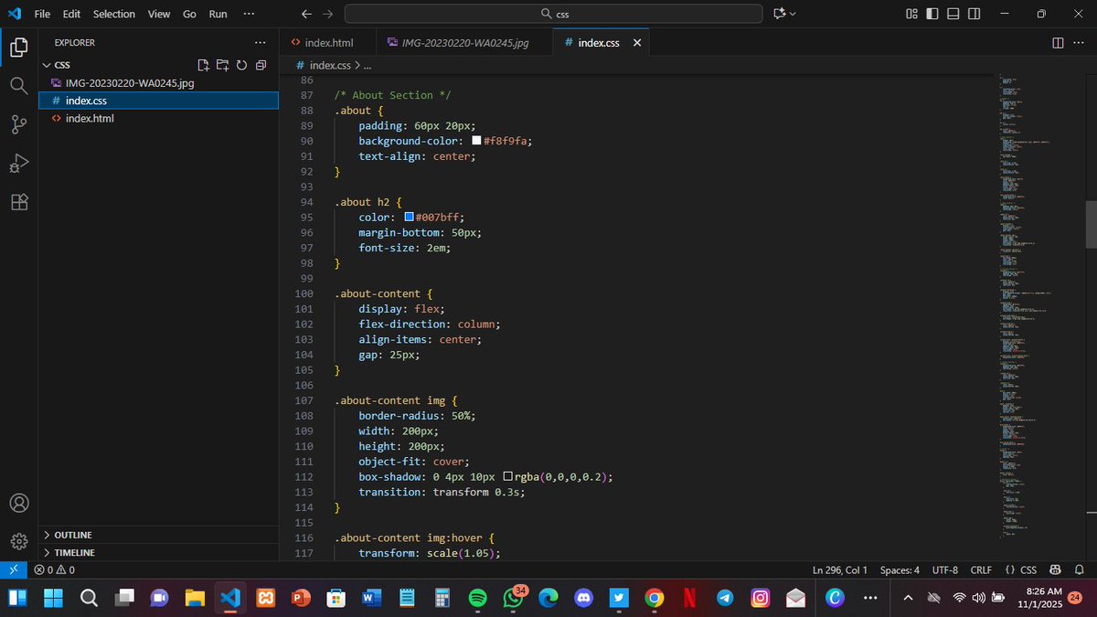buildwithteni's tweet image. Just finished building my first personal portfolio website! 
It’s simple, clean, and fully responsive  made with pure HTML &amp;amp; CSS.
Still improving every day, but I’m proud of the progress so far 💪
buildwithteni.netlify.app
#webdevelopment #HTML #CSS #BuildInPublic