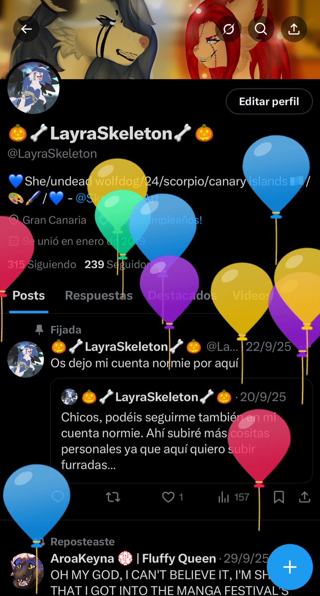 LayraSkeleton's tweet image. Me hago mayor🥹