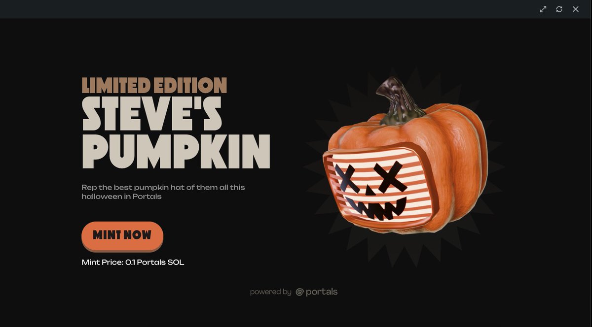 Good morning, Jupiverse! Reminder: Steve’s Pumpkin Mint closes this Sunday evening! 

After that, it’ll only be available on secondary marketplaces. 🎃

This gamified mint offers a sneak peek before the full game launches on 11/11. Play it for free in your browser (Chrome/Firefox