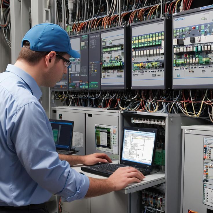 SrAutomationseo's tweet image. Manual control slowing output? PLC Automation Coimbatore by SR Automation automates complex tasks with smart PLC, SCADA &amp;amp; HMI systems for accuracy &amp;amp; speed. ✅ Automate today! 👉 srautomation.org/best-plc-autom… #Automation #Coimbatore #PLCAutomation #SRAutomation #Coimbatore #Industry40