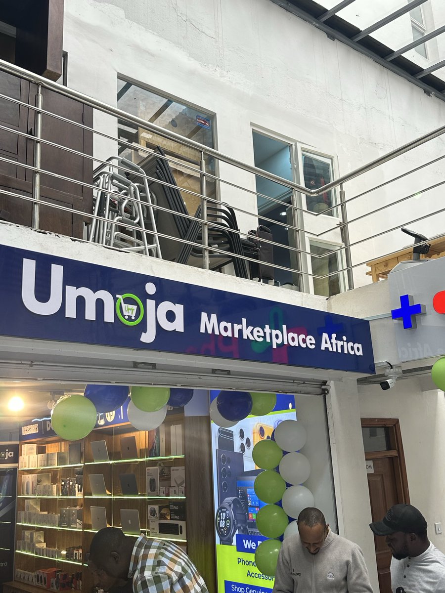 And just like I requested, <a href="/Moha001_Onyango/">MUHAMMAD ONYANGO</a> has laid the pocho pocho just in time for the opening of Umoja Marketplace. Congratulations bro