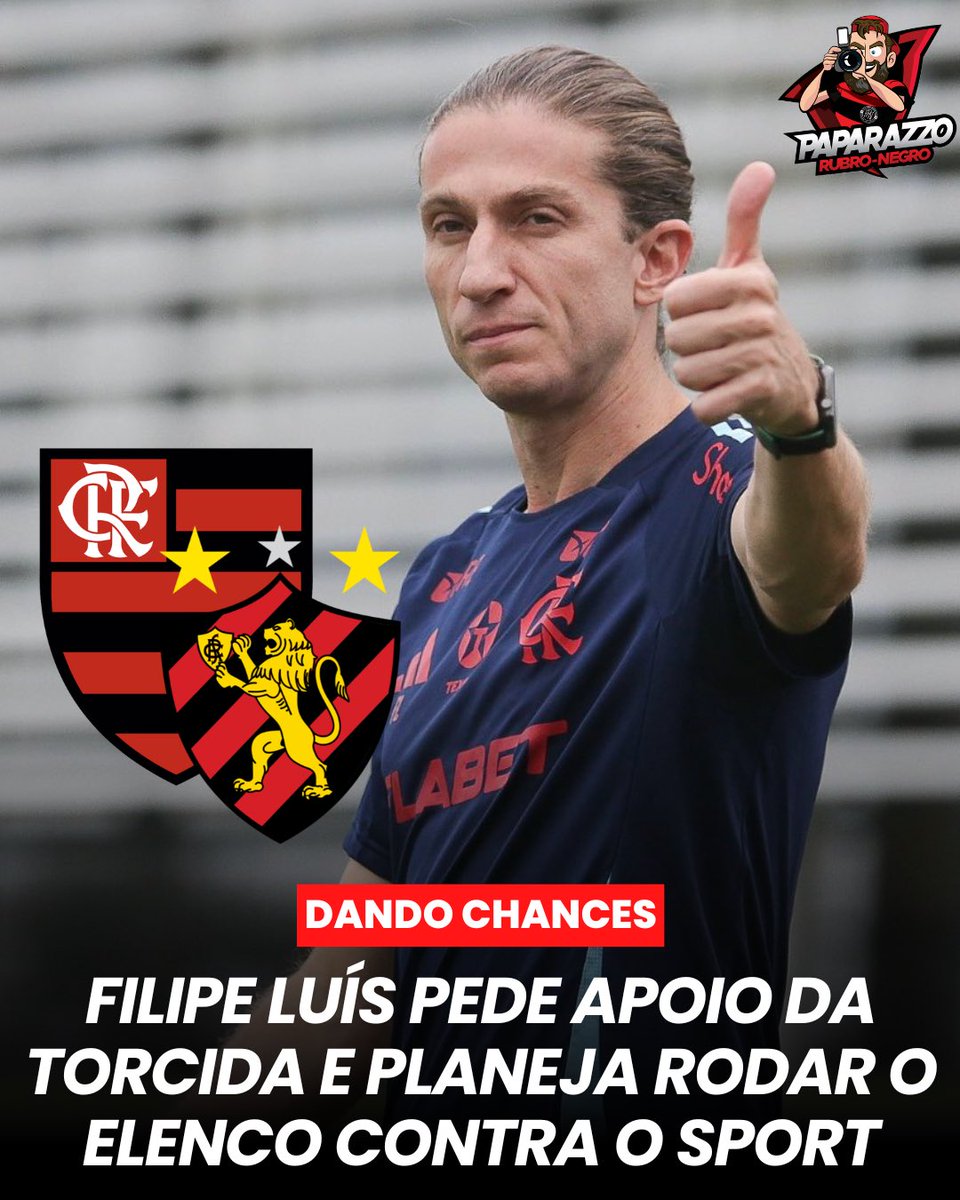 O técnico Filipe Luís pediu o apoio da torcida rubro-negra para o duelo deste sábado contra o Sport, no Maracanã, pela 31ª rodada do Brasileirão. 

Após garantir vaga na final da Libertadores, o treinador afirmou que o incentivo das arquibancadas será fundamental para recuperar a