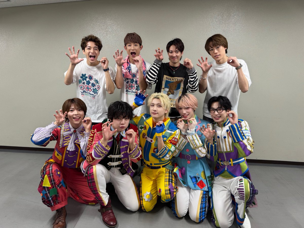 ふぉ〜ゆ〜さんと🎶 実は集合写真撮影の時にお隣でその時から気さくに