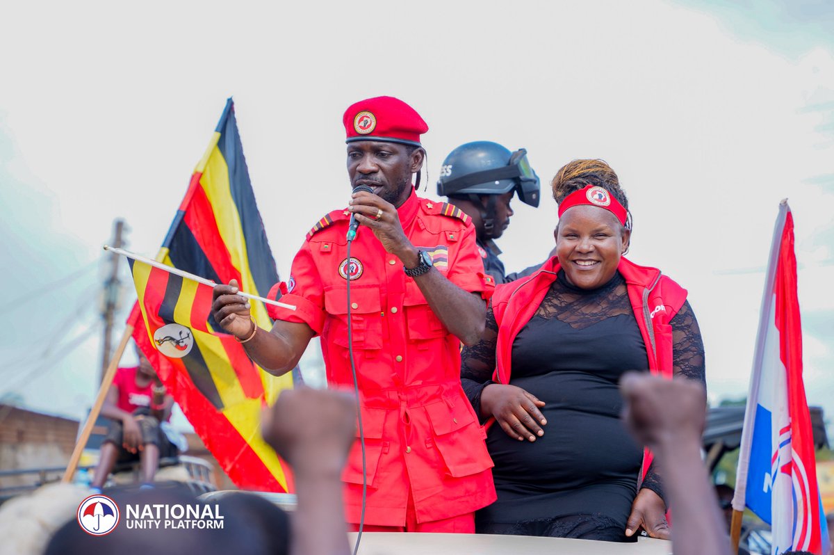 NUP_Ug's tweet image. The train is in Agago amplifying our protest vote cause to the masses in Acholi subregion.
#ANewUgandaNow
#ProtestVoteUg2026 
#PeoplePowerOurPower