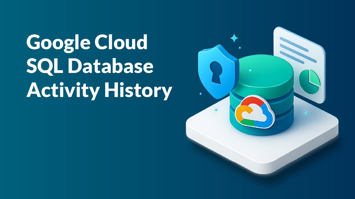 datasunrise's tweet image. Track and analyze database activities in Google Cloud SQL with comprehensive activity history. Learn how to monitor user actions, detect security threats, and maintain compliance effectively.

bit.ly/48LiY7I

#GoogleCloud #DatabaseMonitoring #DataSecurity