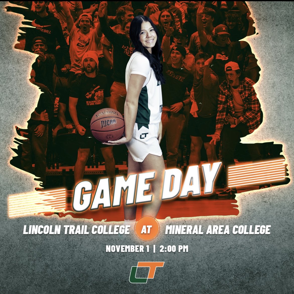Lady Statesmen Basketball is BACK in ACTION!!!🏀🔥 

Lincoln Trail College WBB opens the 2025–26 season today against Mineral Area College!
📍 Park Hill MO
🕓 2:00 PM CST Tip-Off