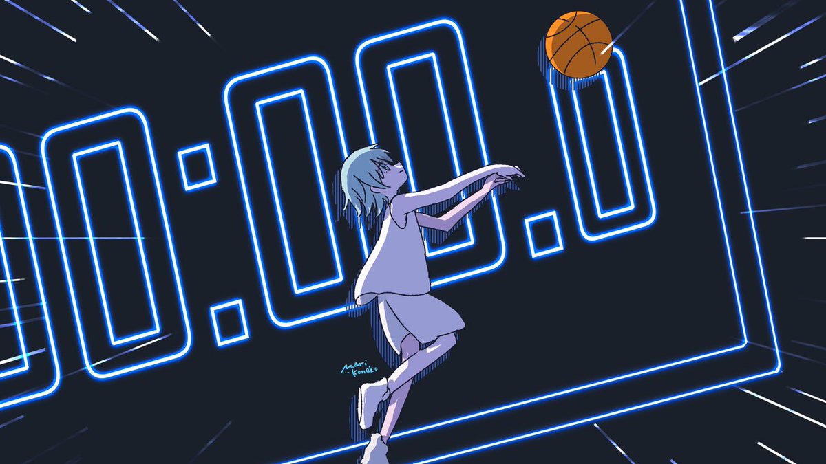 mari_kosaji's tweet photo. ふー.。さんの新曲「ブザービート」MV制作させていただきました！バスケ部女子、お描きしていて楽しかったです。よろしくお願いします🏀 https://t.co/TUECbtfXKJ
