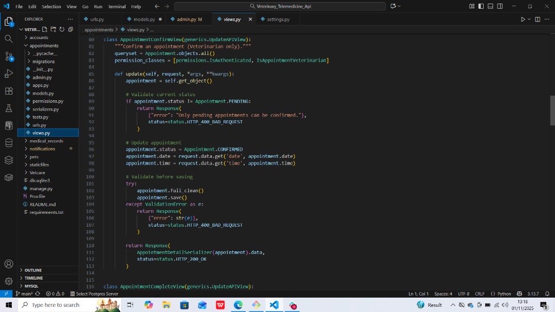 sjaypeter's tweet image. Week 17:
Worked on my personal project , finalized and cleaned some code
-you can check it out on my GitHub
#pythonlearningjourney #CodingJourney #djangoframework #djangoprojects