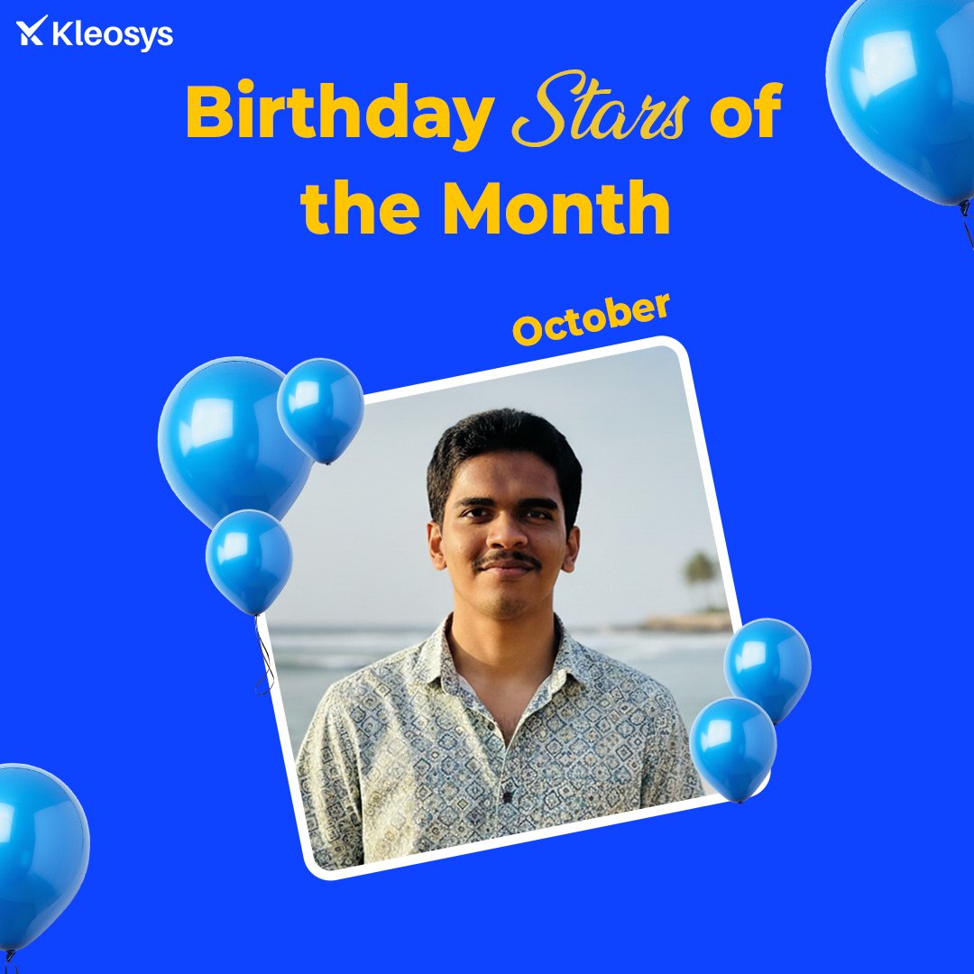 kleosys_global's tweet image. The month may be ending, but the celebrations are just beginning! 🎊

Honoring our incredible teammates born this month – thank you for being a part of our journey. 💖🎂
.
.
.
#Kleosys #birthdaycelebration #officestyle #officecelebrations #MonthEndSpecial