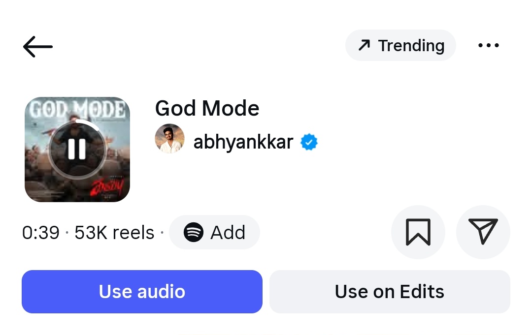 Singer_offl's tweet image. 50000+ reels for God Mode on instagram 📈💥🔥 
#GodMode
#Karuppu