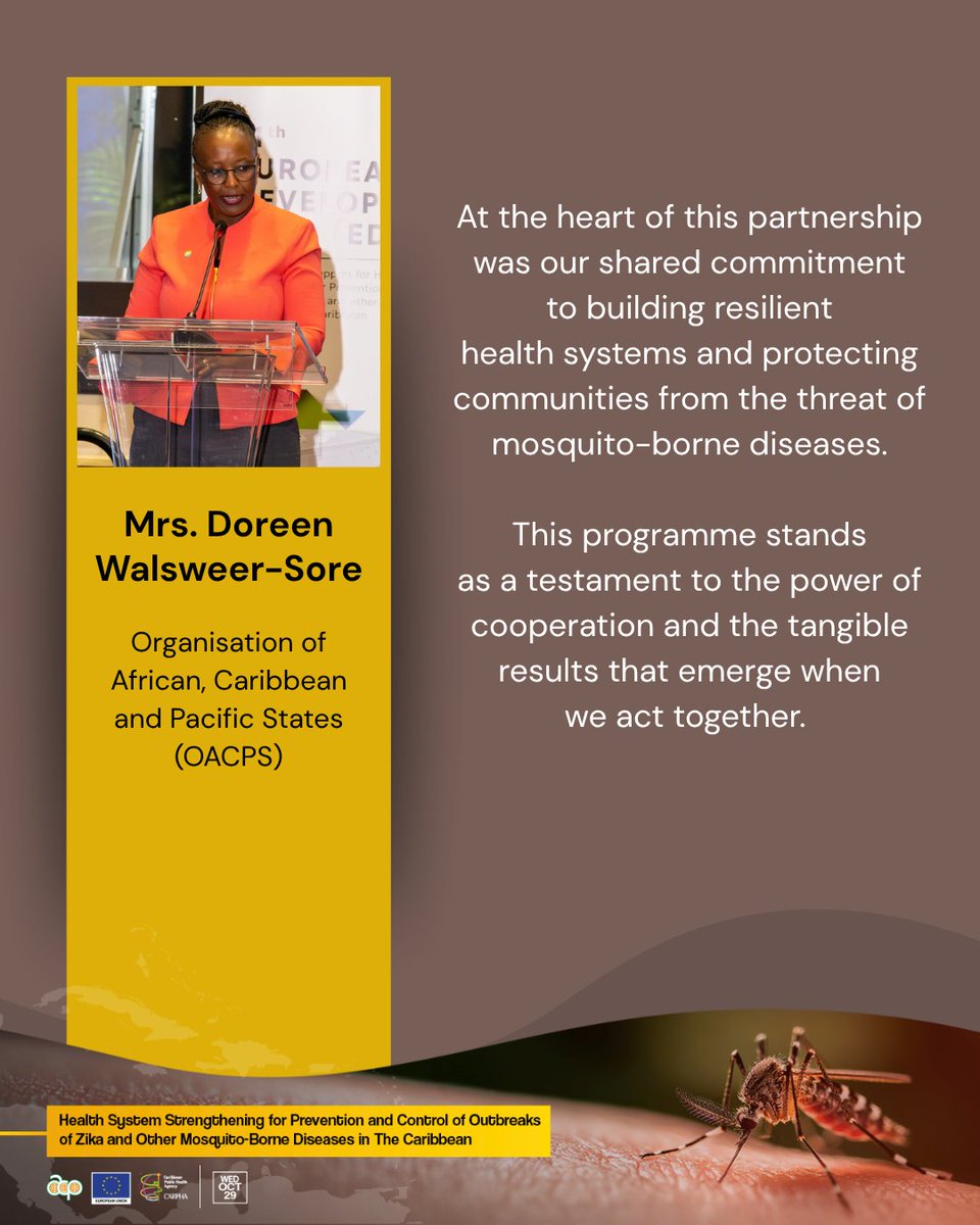 CARPHA1's tweet photo. Together, we’re building a healthier Caribbean!
CARPHA’s Mobile Insectary Facility - funded by the European Union - is a powerful example of what collaboration can achieve.
Visit https://t.co/dMax3TszQ2 for full media release.
#CARPHA #PublicHealth https://t.co/PAfjzJeO6U
