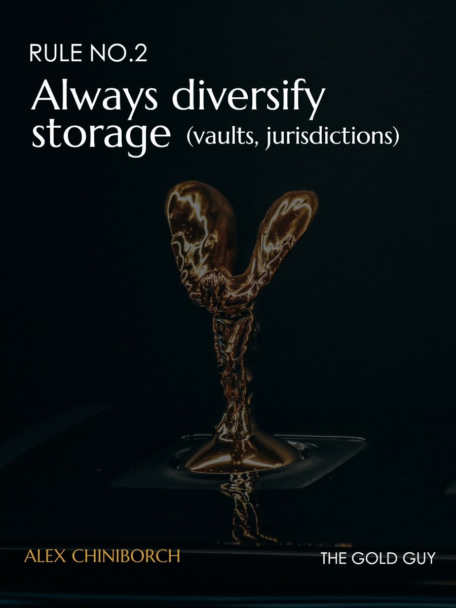 AlexChiniborch1's tweet image. HOW THE WEALTHY USE GOLD 

They focus on protection, diversify where they store it, buy consistently, and treat it as insurance for their wealth — not a gamble.

#GoldStrategy #WealthProtection #SmartMoney