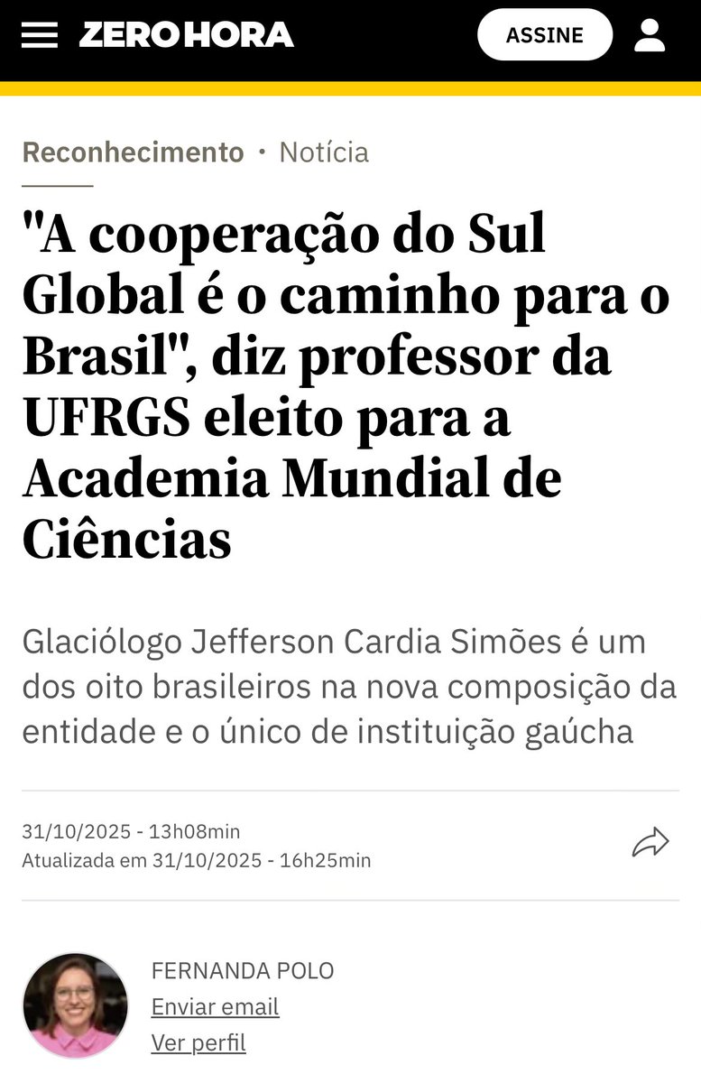 Ciência brasileira voando alto