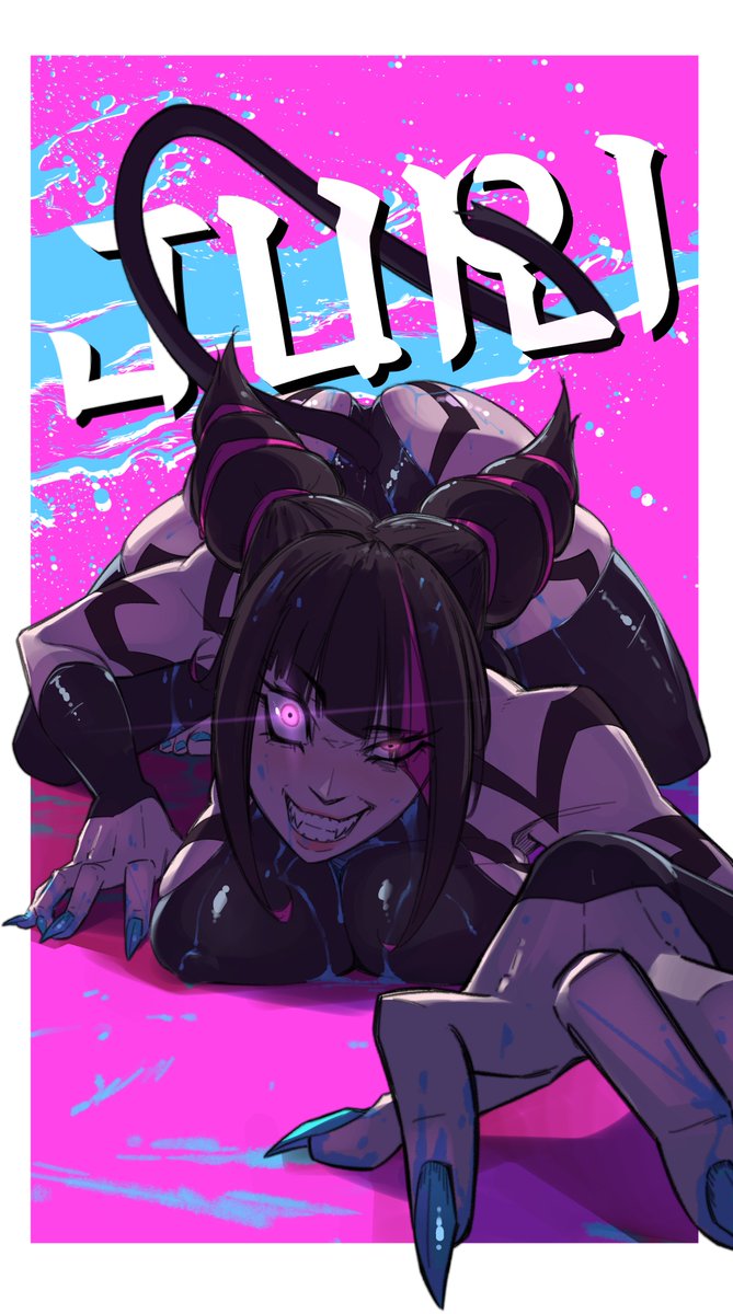 A little late for Halloween, but whatever😑 #StreetFighter #StreetFighter6 #Jurihan