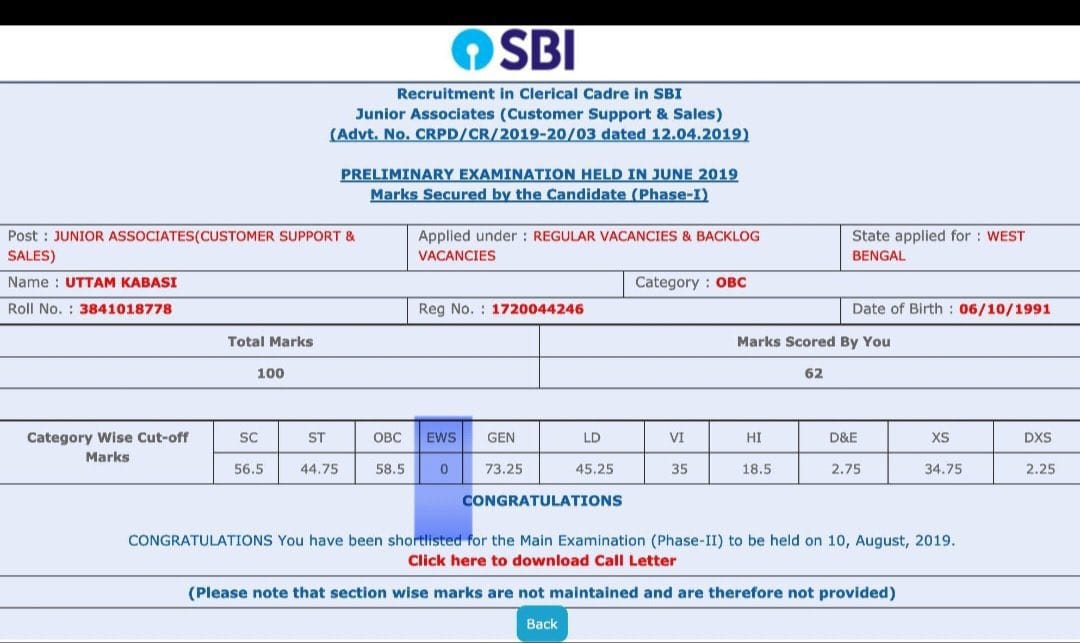 MandalArmyCheif's tweet image. #EWS की कटऑफ ने इतिहास रच दिया।
EWS कटऑफ - 00
OBC कटऑफ - 58.5
Sc कटऑफ - 56.5
St कटऑफ - 44.75
